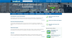 Desktop Screenshot of localfront.com